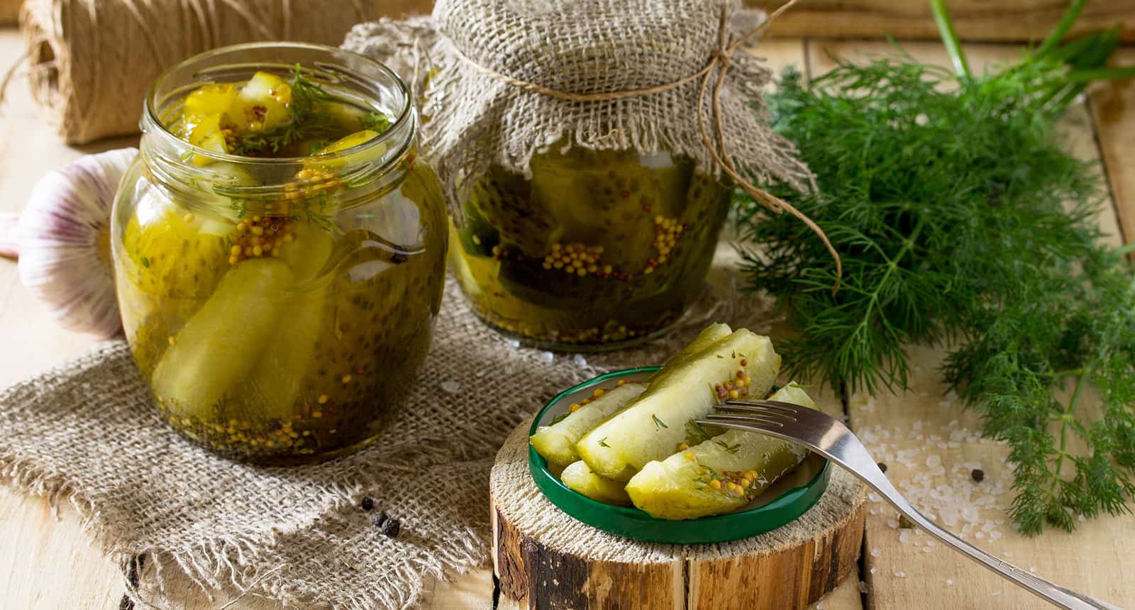 Marinated Cucumbers 