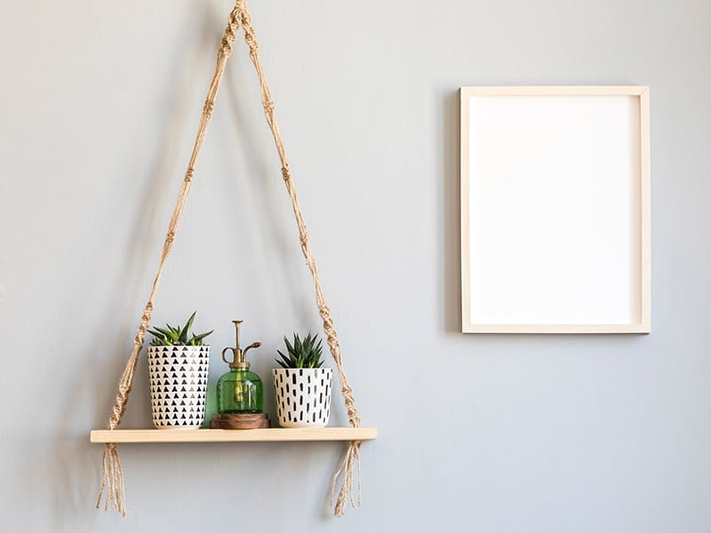 Boho Hanging Shelf