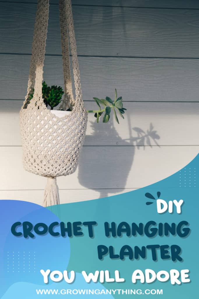 Diy Crochet Hanging Planters