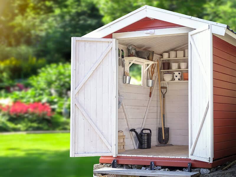 Storage Gardening Tools