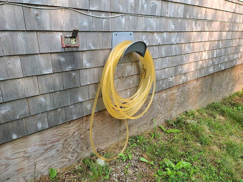 Yellowed Garden Hose