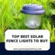 Best Solar Fence Lights