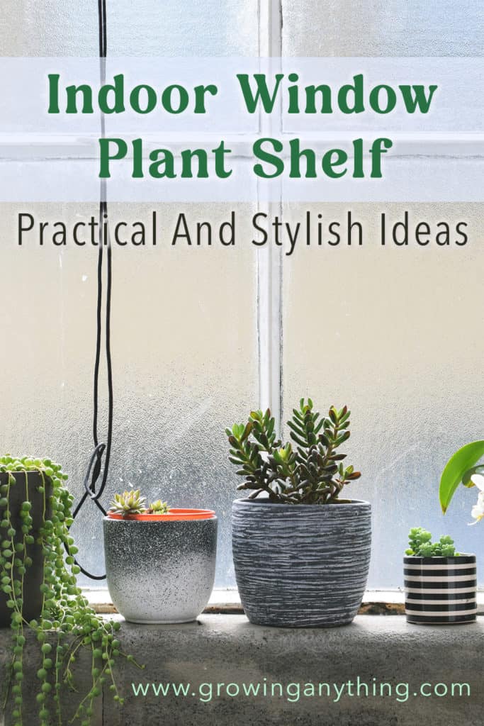 Indoor Window Plant Shelf