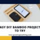 Diy Bamboo Projects