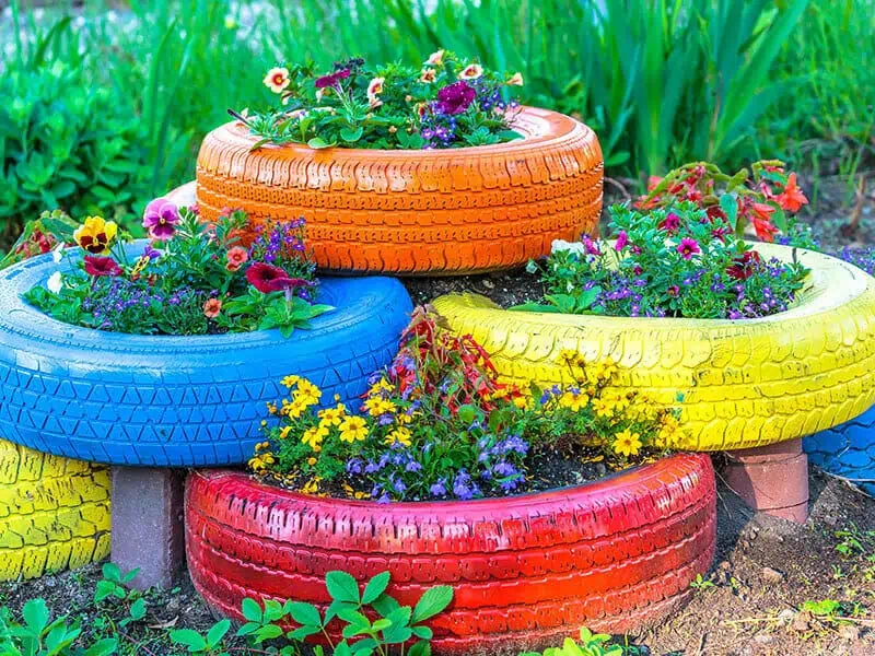 Tire Gardens