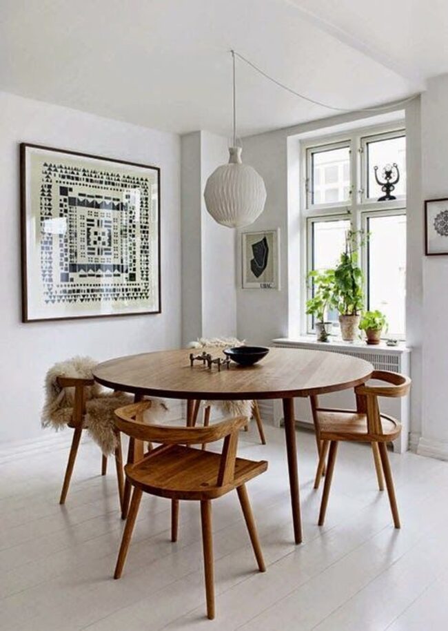 Compact Corner Dining for Apartments