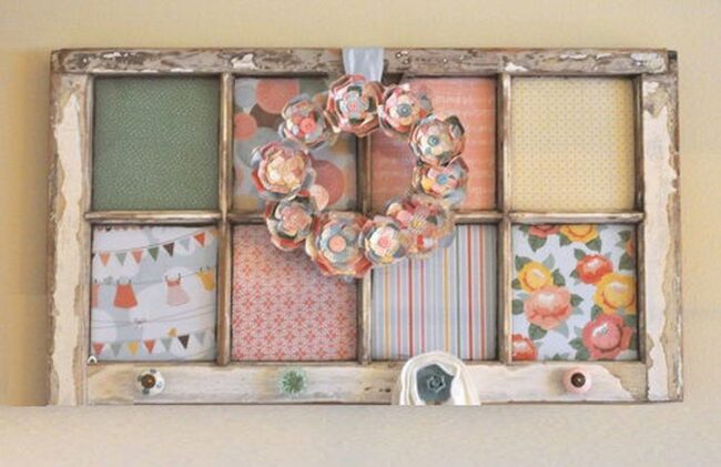 Window Frame Gallery Wall