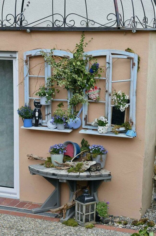 Vintage Windows Garden Magic