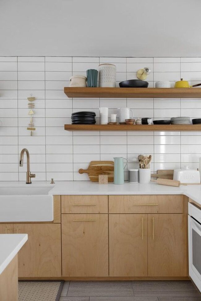 Brass Touches Kitchen