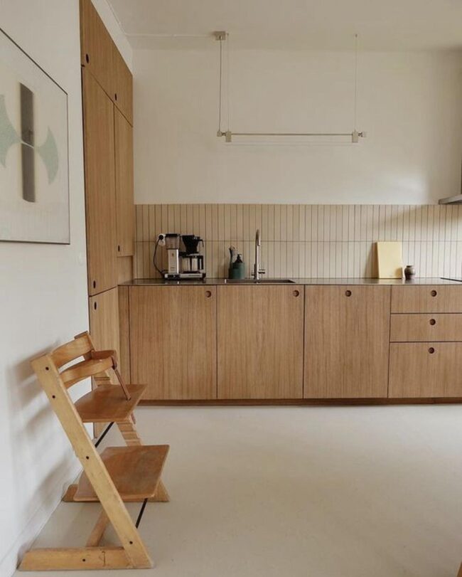 Wooden Tones Kitchen