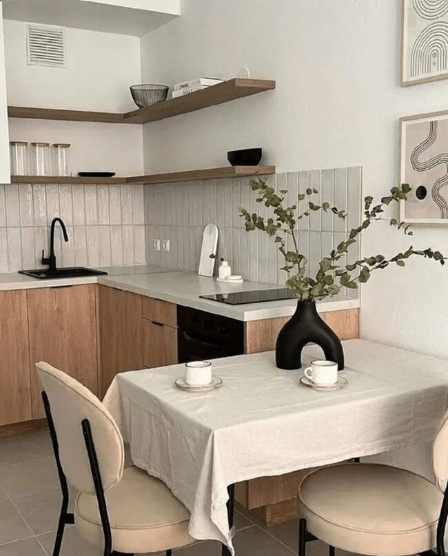 Natural Wood Sanctuary Kitchen