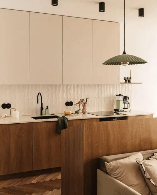 Wooden Waves Kitchen