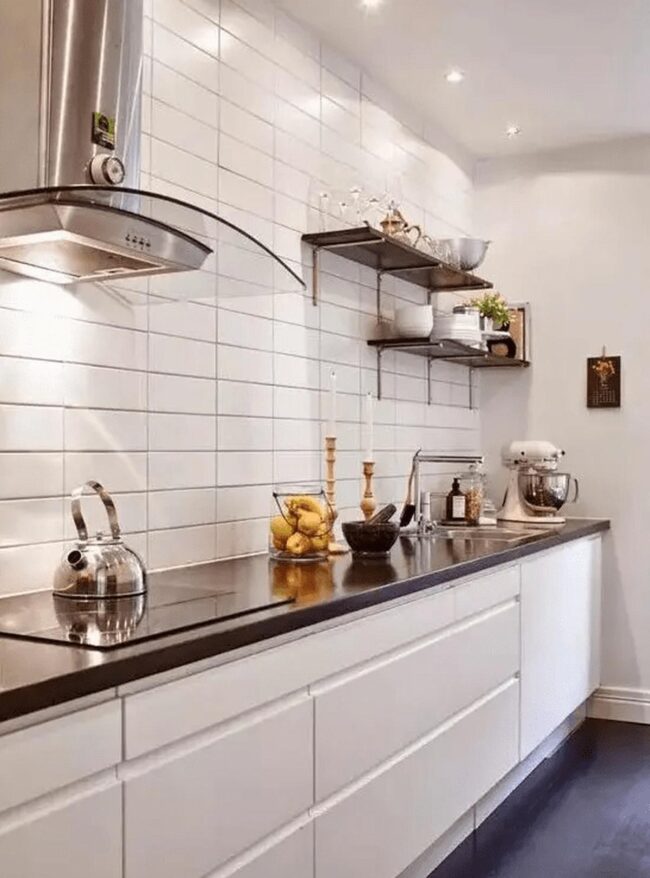 Silver Chrome Kitchen