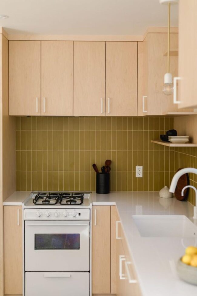 Emerald Green Kitchen Fusion