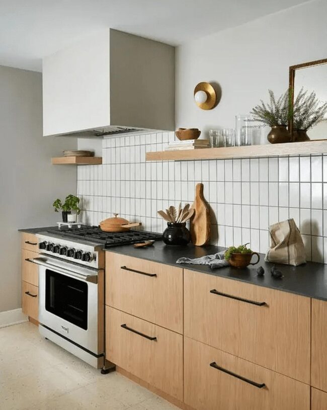 Black Wood Kitchen