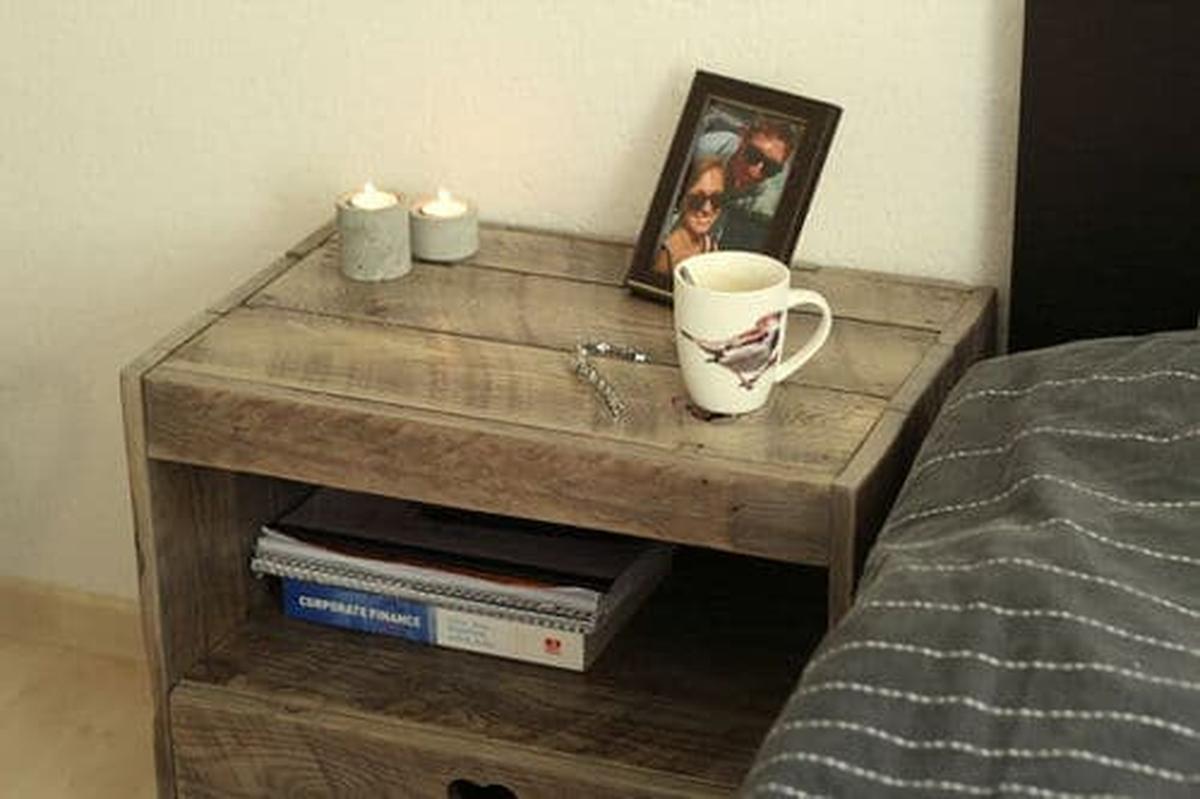 Pallet Nightstand